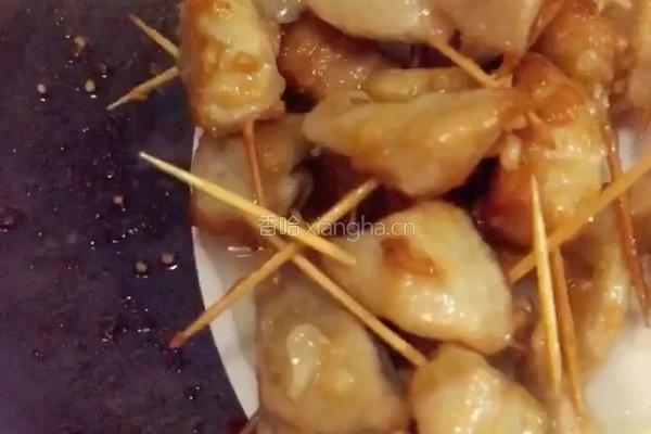 （下午茶）香香牙签肉的做法图解15