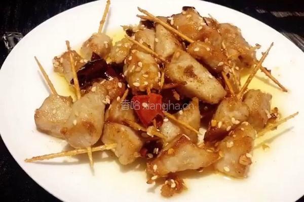 （下午茶）香香牙签肉的做法图解19