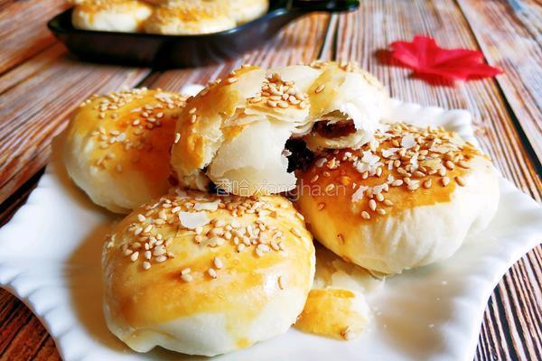 豆沙酥饼的做法图解1