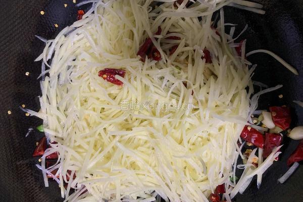 酸辣土豆丝 的做法图解3