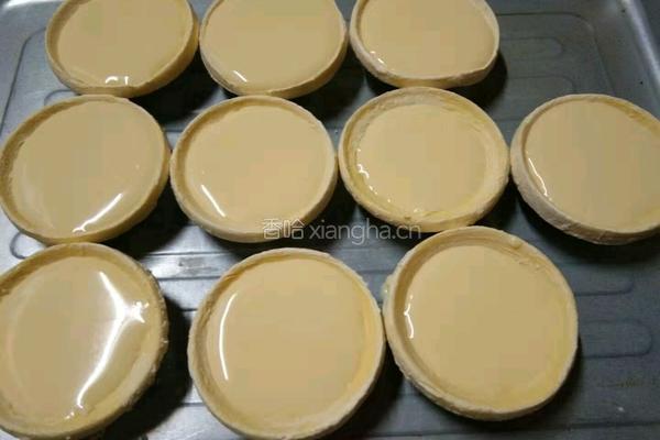 奶香迷你原味蛋挞的做法图解8