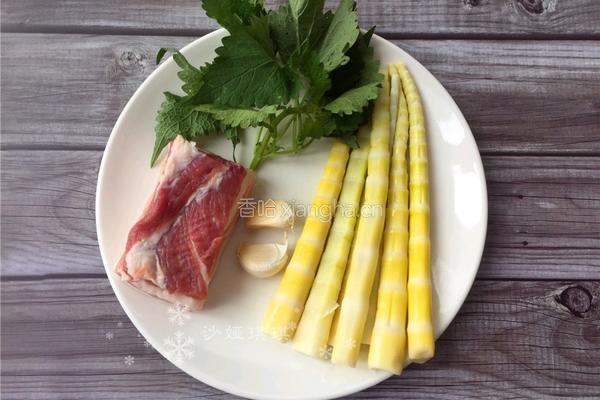 霍香竹笋小炒肉的做法图解1