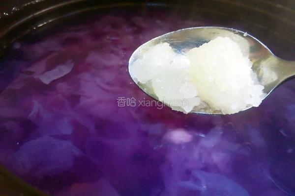 紫薯银耳羹的做法图解6