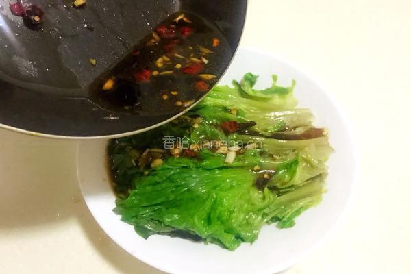 蚝油生菜的做法图解11