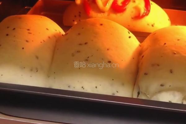 ＃下午茶＃黑芝麻豆沙吐司的做法图解13