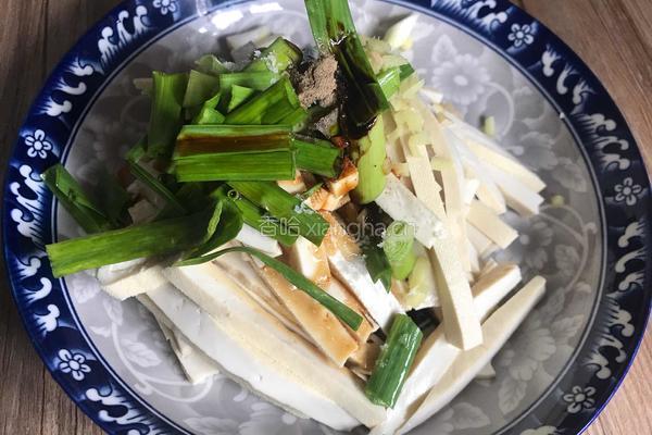 香辣豆腐干的做法图解4