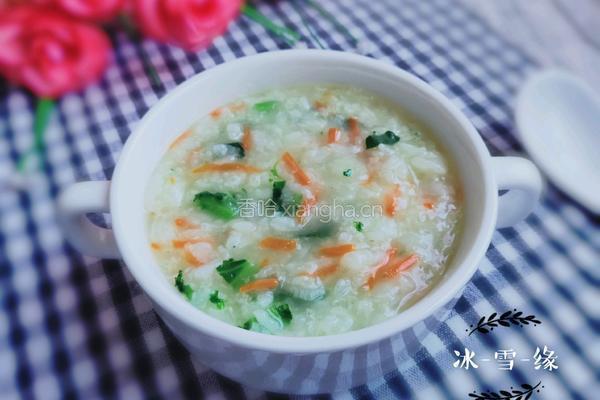 蔬菜大米粥的做法图解7