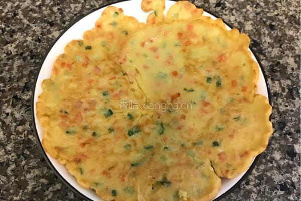 蔬菜饼的做法图解6