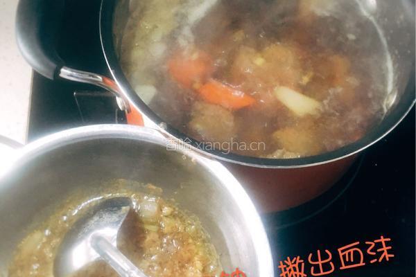 双色萝卜排骨汤的做法图解8