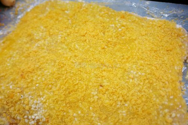 黄金虾饼的做法图解5