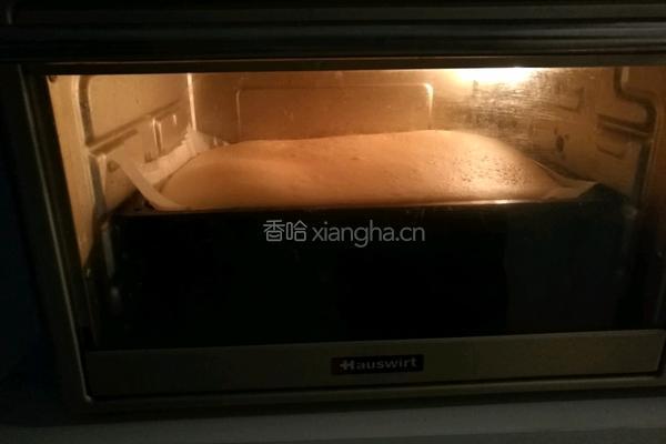 芋泥肉松盒子蛋糕的做法图解3