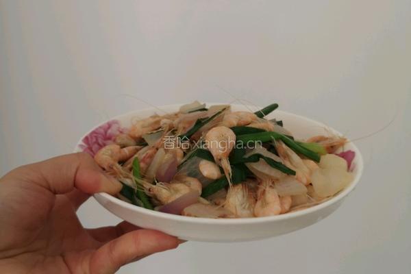 鲜炒小海虾