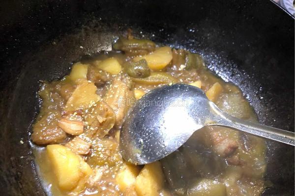 土豆炖茄子的做法图解10