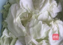 手撕包菜的做法图解4
