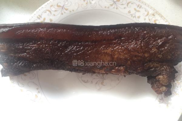 腊肉炒花菜的做法图解5