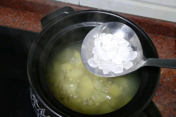 薏米雪莲果汤的做法图解5