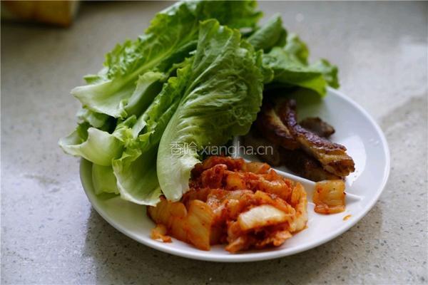泡菜烤肉卷的做法图解8
