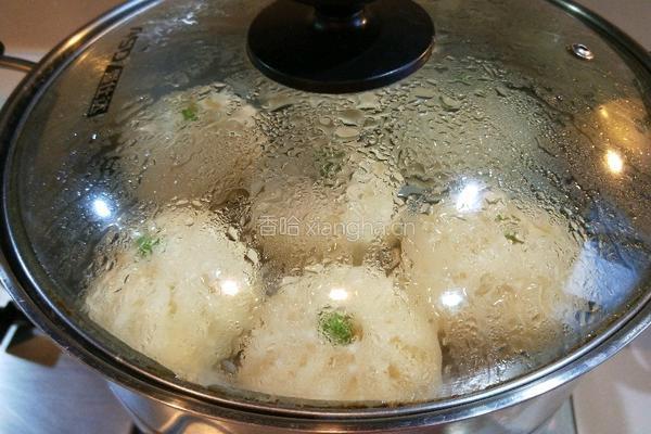 新文美食 酸菜猪肉包子的做法图解19
