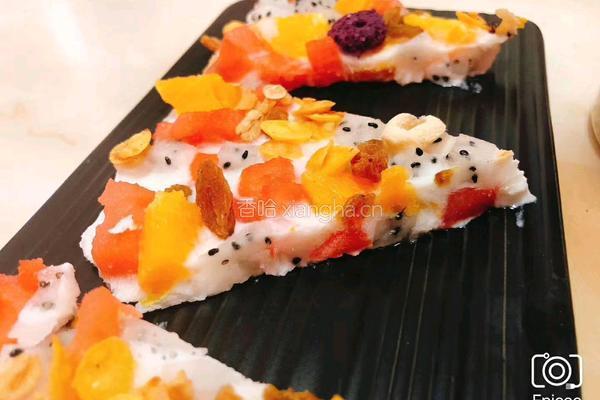 沫辰甜品冰爽酸奶块的做法图解5