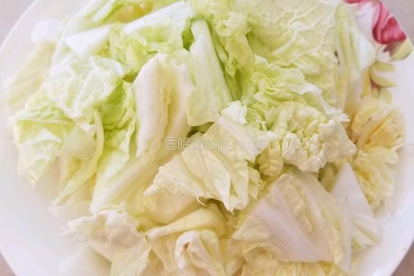 白菜扇贝的做法图解2