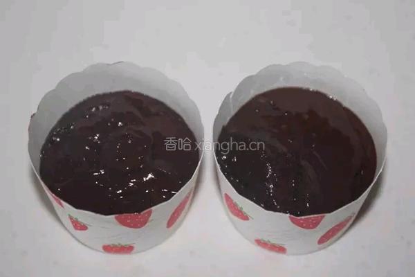 精品熔岩巧克力蛋糕的做法图解6