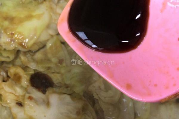 蚝油包心菜的做法图解8