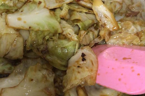 蚝油包心菜的做法图解9