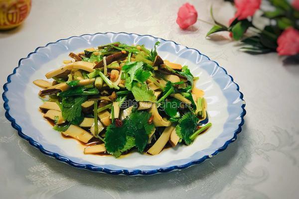 香菜鸡蛋干的做法图解8