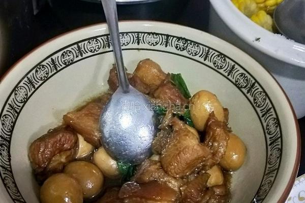 红烧鹌鹑蛋五花肉