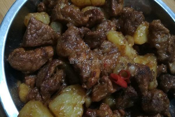 红烧肉炖土豆