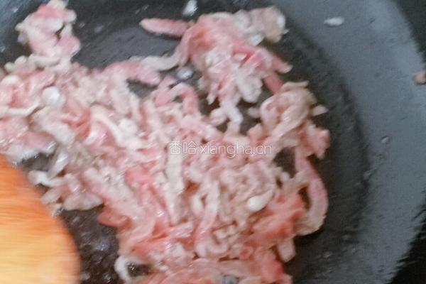 凉拌菠菜肉丝粉的做法图解10