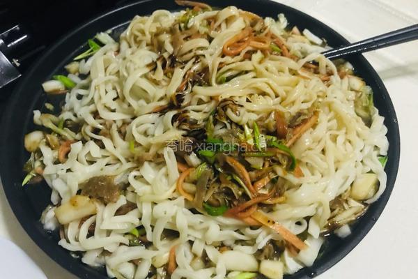 电饼铛黑椒牛肉炒面的做法图解13