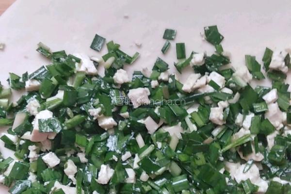 韭菜豆腐盒子的做法图解6