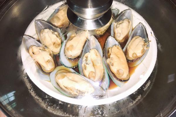 葱油青口贝的做法图解6