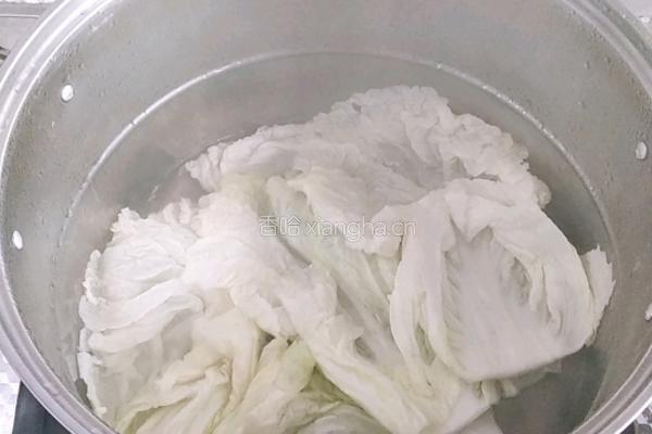 白菜猪肉卷的做法图解6