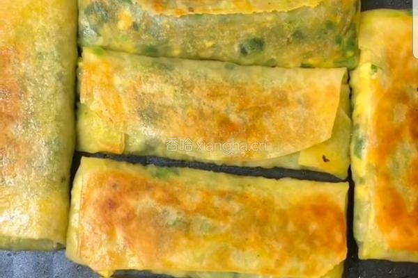 韭菜鸡蛋卷的做法图解7
