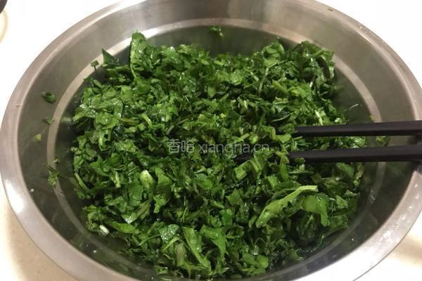 蒸菜：荠荠菜团子的做法图解2