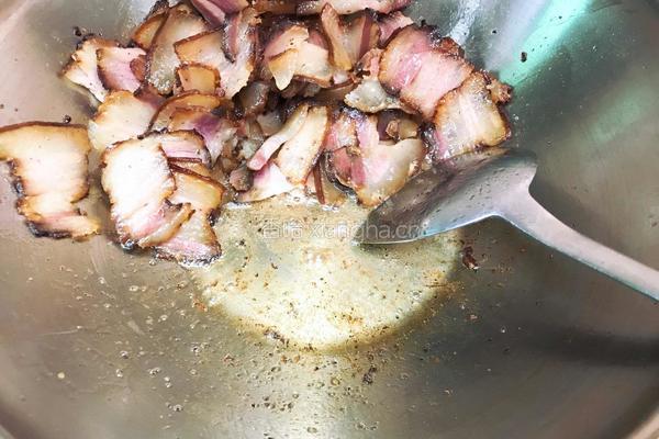 干豆角蒸腊肉的做法图解6