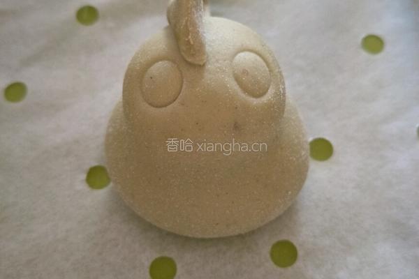可爱小怪兽馒头的做法图解10