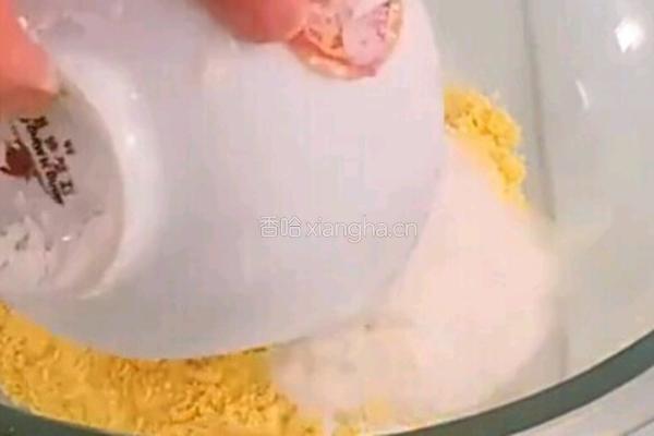 蒸蛋糕的做法图解2