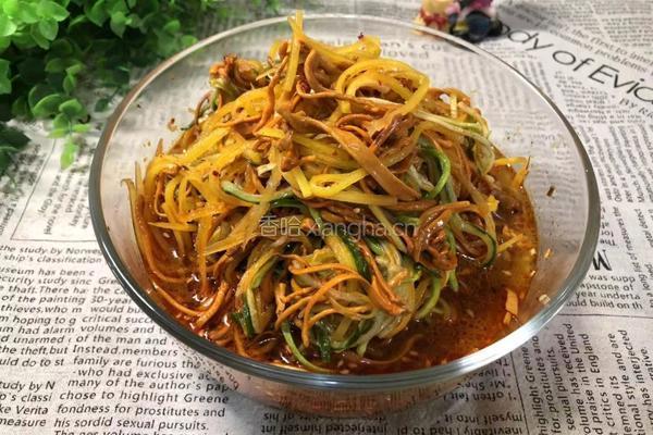 虫草花拌杂蔬的做法图解11