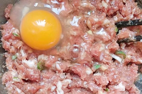 香菇酿肉的做法图解5
