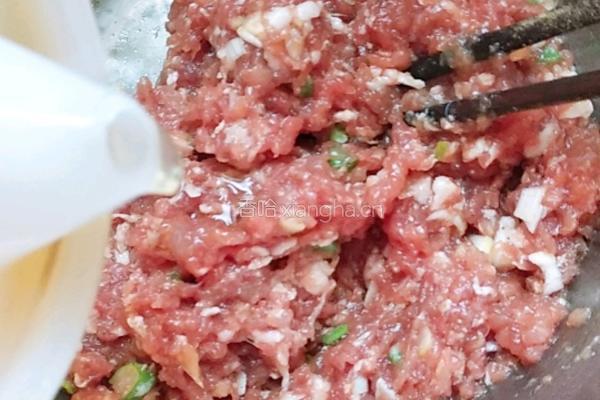 香菇酿肉的做法图解6