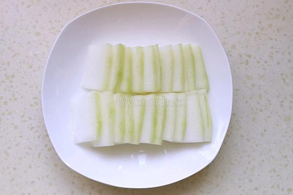 肉末冬瓜的做法图解1