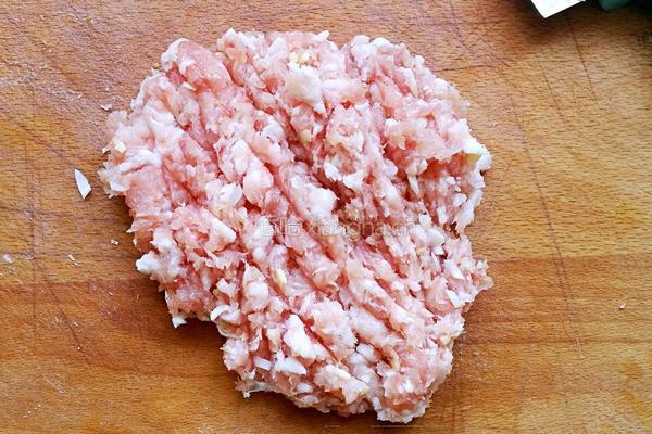 肉末冬瓜的做法图解2