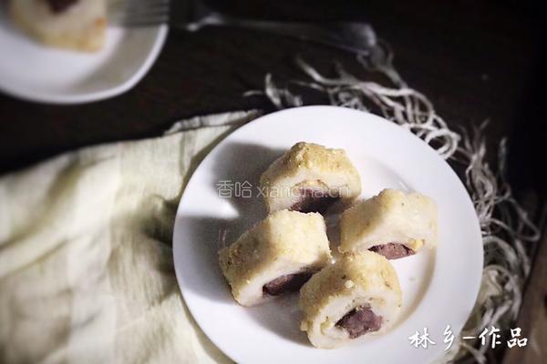 红豆沙糯米糍的做法图解11