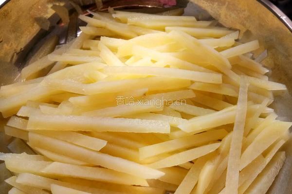 酸辣土豆丝的做法图解4