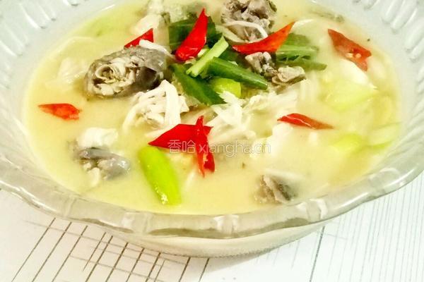 清汤酸笋鸡的做法图解12