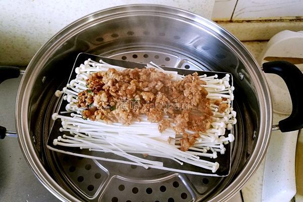 肉末金针菇的做法图解6