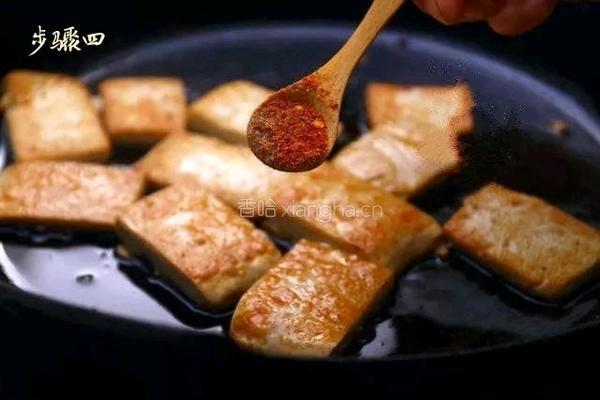 黄金脆皮豆腐的做法图解4